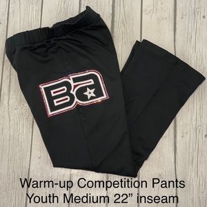 Cheer warm up pants